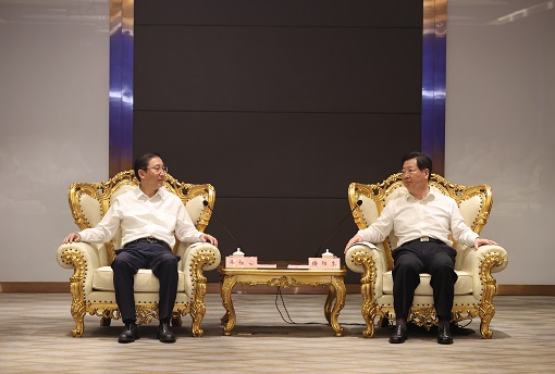 國家電網(wǎng)董事長、黨組書記辛保安拜會(huì)河南省委書記樓陽生、省長王凱