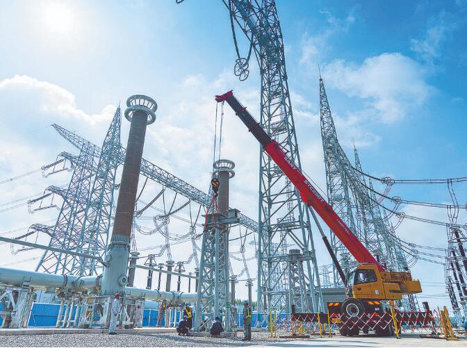 賦能京畿，北京東變電站擴建忙