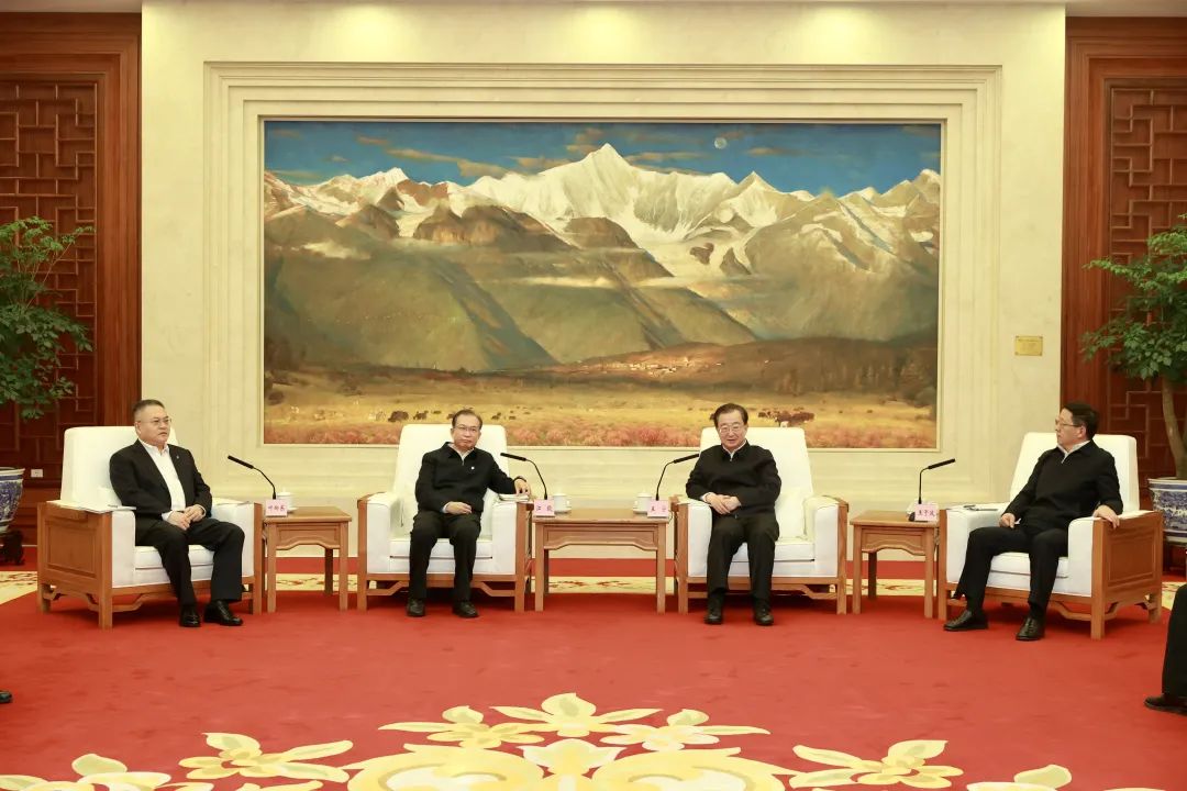 華電集團(tuán)董事長(zhǎng)江毅、總經(jīng)理葉向東拜會(huì)云南省委書記王寧、省長(zhǎng)王予波