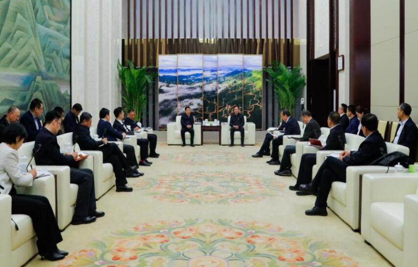 國家電投黨組書記、董事長劉明勝會見遼寧省委常委、沈陽市委書記王新偉