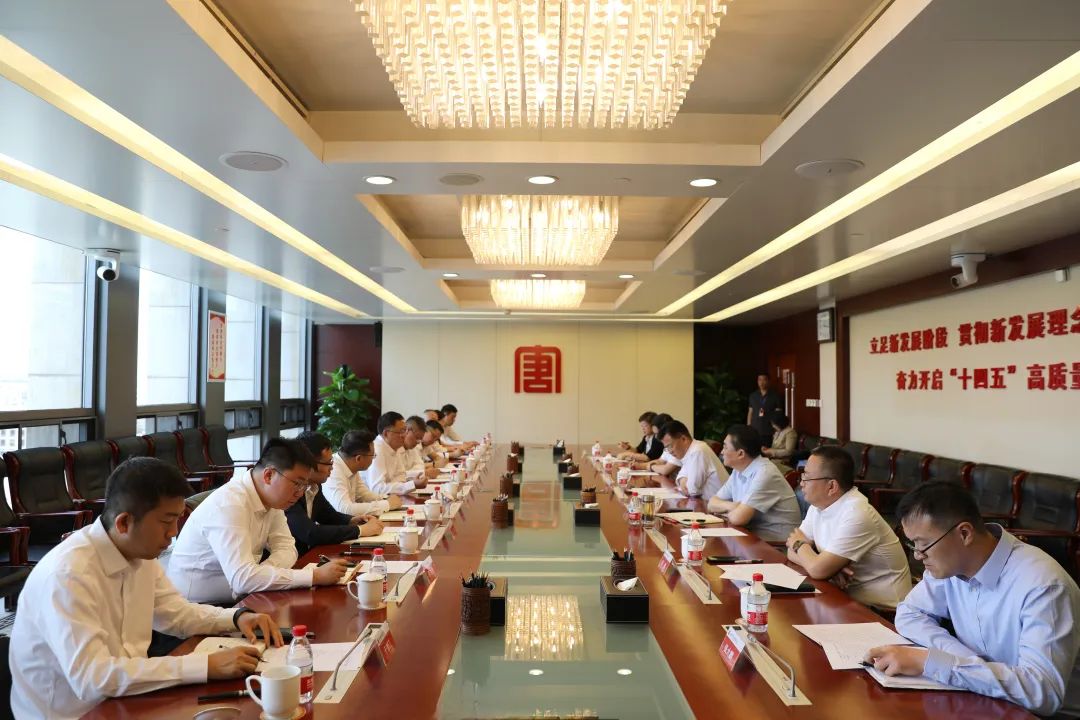 中建一局黨委書記、董事長吳愛國拜會(huì)大唐國際黨委書記、董事長王順啟