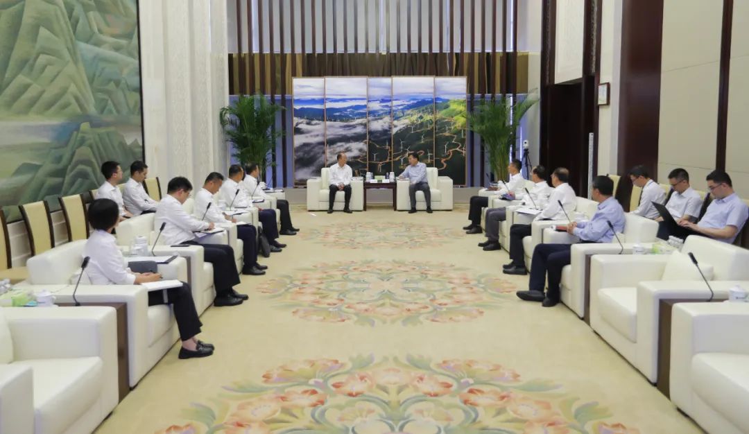 國家電投黨組書記、董事長劉明勝會(huì)見中國化學(xué)黨委書記、董事長莫鼎革