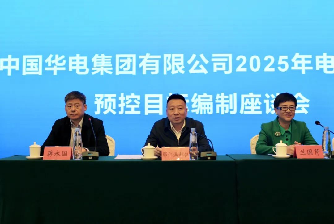 華能集團(tuán)2025年電、熱量預(yù)控目標(biāo)編制座談會(huì)在呼和浩特召開
