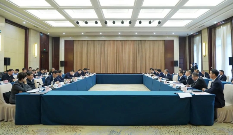 中國能建黨委書記、董事長宋海良與臨沂市委書記任剛會(huì)談
