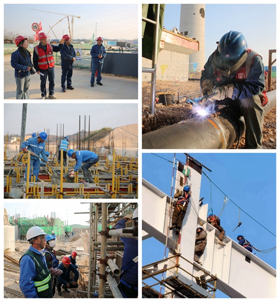 尋找“最美建設(shè)者”！陜煤石電開展工地?cái)z影主題黨日活動(dòng)