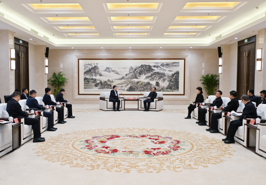 大唐集團(tuán)董事長呂軍、總經(jīng)理張傳江拜會內(nèi)蒙古自治區(qū)黨委書記孫紹騁政府主席王莉霞